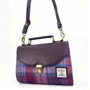 B40286 Handmade Genuine Harris Tweed Mini Bag Pastel Pink Gaelsong
