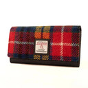 B40292 Women's Handmade Harris Tweed Long Wallet Saffron Gaelsong
