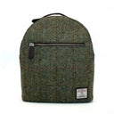 B40294 Handcrafted Genuine Harris Tweed Rucksack Country Green Gaelsong
