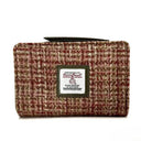 B40296 Harris Tweed Medium Zip Wallet for Women Maple Gaelsong
