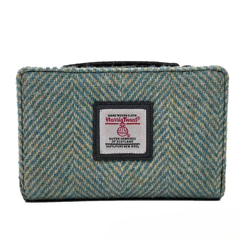 Harris Tweed Medium Zip Wallet for Women | Gaelsong – GaelSong