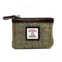 B40298 Handcrafted Harris Tweed Coin Purse Country Green Gaelsong

