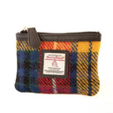 B40298 Handcrafted Harris Tweed Coin Purse Saffron Gaelsong
