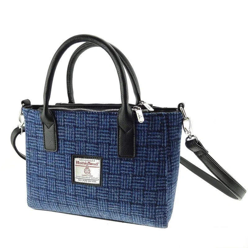 Genuine Handwoven Harris Tweed Brora Bag | Gaelsong – GaelSong Genuine Handwoven Harris Tweed Brora Bag | Gaelsong – GaelSong