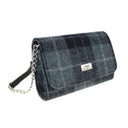 Harris Tweed Strathy Wallet Shoulder Bag Grey Gaelsong
