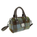 Mini Harris Tweed Plaid Bowling Bag Macleod Gaelsong