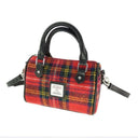 Mini Harris Tweed Plaid Bowling Bag Royal Stewart Gaelsong