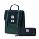Genuine Harris Tweed Backpack with Matching Wallet Set 3 Backwatch Gaelsong