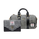 Islander Harris Tweed Duffel Bag & Purse Gift Set Gaelsong