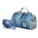 Women's Harris Tweed Handbag with Matching Wallet Blue Gaelsong
