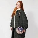 Authentic Harris Tweed Purse with Matching Mini Wallet Lifestyle Gaelsong