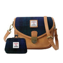 Ladies Harris Tweed Shoulder Bag with Matching Wallet Blackwatch S2 Gaelsong