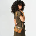 Ladies Harris Tweed Shoulder Bag with Matching Wallet Lifestyle Gaelsong