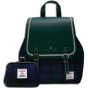 Tartan Islander Harris Tweed Backpack & Wallet Gift Set 2 Blackwatch Gaelsong