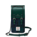 Harris Tweed Phone Pouch with Scottish Tartan Blackwatch Gaelsong
