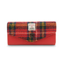 Women's Harris Tweed Long Clasp Purse Royal Stewart Tartan Gaelsong
