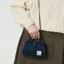 Harris Tweed & Vegan Leather Mini Doctor Bag Lifestyle Gaelsong