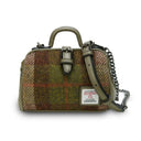 Harris Tweed & Vegan Leather Mini Doctor Bag Chesnut Gaelsong