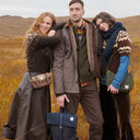 Genuine Leather & Harris Tweed Skye Bag Lifestyle Gaelsong