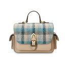Ladies Hancrafted Harris Tweed & Leather Bag Islander Gaelsong