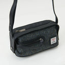 Handcrafted Harris Tweed Harley Crossbody Bag Black Gaelsong