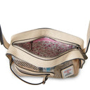 Handcrafted Harris Tweed Harley Crossbody Bag Islander Inside Gaelsong