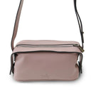 Handcrafted Harris Tweed Harley Crossbody Bag Pink Green Back View Gaelsong