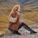 Genuine Leather Harris Tweed Handbag  Lifestyle Gaelsong