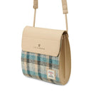 Harris Tweed & Genuine Leather Medium Satchel Islander Gaelsong