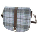 Handcrafted Harris Tweed Beauly Shoulder Bag Soft Purple Gaelsong