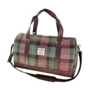 Handcrafted Harris Tweed Weekend Travel Bag Muted Green Gaelsong