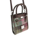 Ladies Small Harris Tweed Tote Bag Muted Green Gaelsong