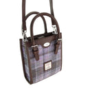 Ladies Small Harris Tweed Tote Bag Soft Purple Gaelsong