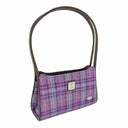 Handcrafted Harris Tweed Mini Handbag Purple Mint Gaelsong