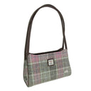 Handcrafted Harris Tweed Mini Handbag Soft Pink Gaelsong