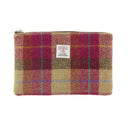 Harris Tweed Zip Pouch Bag in Tartan