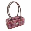 Authentic Harris Tweed Handbag in Tartan Pink Gaelsong