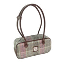 Authentic Harris Tweed Handbag in Tartan soft pink Gaelsong