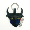 B90204 Handcrafted Harris Tweed Highland Cow Keyring Saffron  Gaelsong

