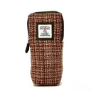 B90206 Handwoven Harris Tweed Double Glasses Case Maple Gaelsong
