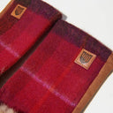 Ladies Lambswool & Fleece Mittens Fuchsia Studio Gaelsong
