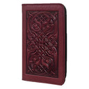 WC14002 Celtic Hounds Leather Accessories Back View Gaelsong
