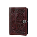 WC14002 Celtic Hounds Leather Accessories Front View Gaelsong
