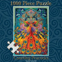 Courting Peacocks Celtic Jigsaw Puzzle   Gaelsong
