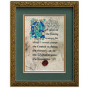 D10958 Authentic Irish Serenity Prayer Art Wall Print Gilded Frame Gaelsong
