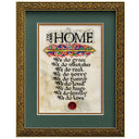 D10960 Art Nouveau In Our Home Celtic Wall Illustration Gilded Frame  Gaelsong
