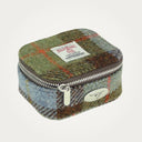 Harris Tweed Square Zip Purse in Tartan