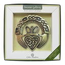 D22091 Bronze Claddagh Irish Wall Plaque Box Gaelsong
