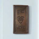 D22094 Irish Love Gra Wall Plaque Gaelsong
