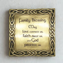 D22101 Bronze Family Blessing Irish Plaque Gaelsong